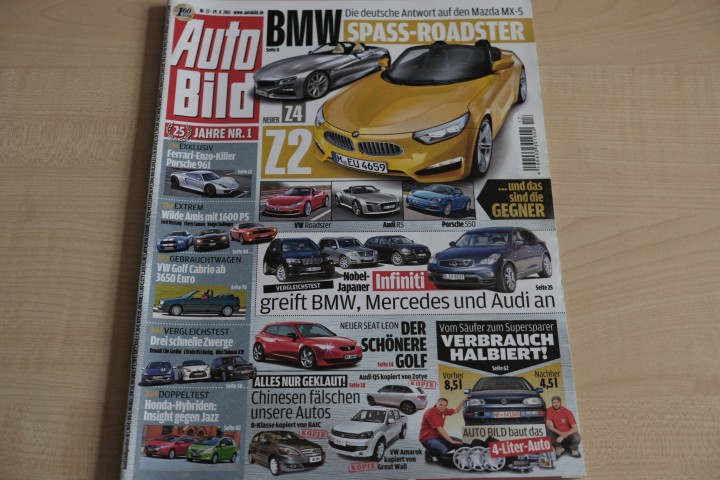 Deckblatt Auto Bild (17/2011)